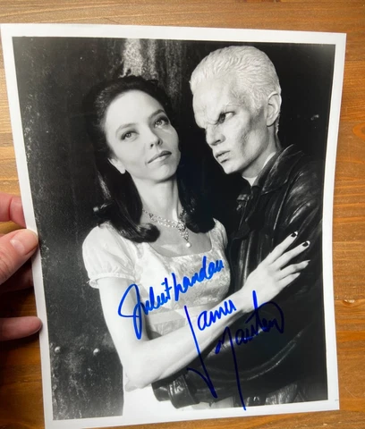 Buffy cast,  James Marsters, Juliet Landau * HAND SIGNED AUTOGRAPH * 8x10 photo Cover
