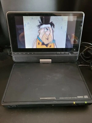 SONY DVP-FX805 8" DVD Player with AC Charger Car Charger Remote Manual and Case  - Image 1 of 4