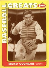 1991 Swell Baseball Greats #142 Mickey Cochrane