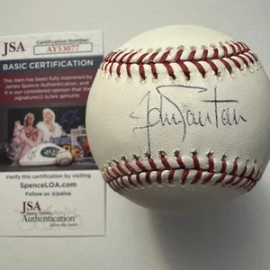 Johan Santana Autographed SIGNED - Selig OMLB Baseball JSA - New York Mets - Picture 1 of 3
