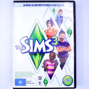 The Sims 3 (WINDOWS/MAC PC DVD-ROM, 2009) Role Playing Life Simulation Game - R4 - Picture 1 of 5