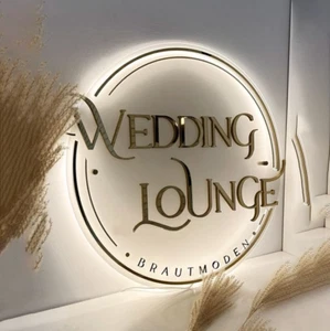 Custom Backlit Acrylic Sign | LED Acrylic Logo | LED Business Sign | Salon Decor - Bild 1 von 15