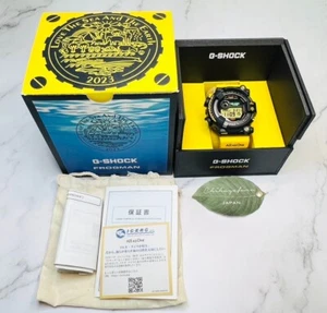 CASIO G-SHOCK FROGMAN GW-8200K-9JR Love The Sea And The Earth Yellow Watch - Picture 1 of 7
