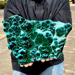 3.08LB Chrysocolla Malachite Polished Rock Stone Slab - Picture 1 of 11