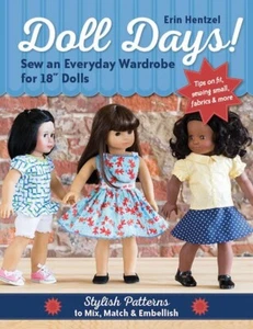 Sewing Pattern Book DOLL DAYS! Sew Everyday Wardrobe for 18" Dolls - Picture 1 of 11