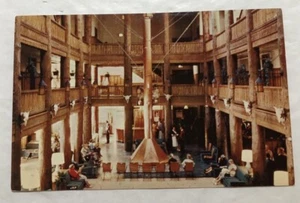 Schweizer Chalet viele Gletscherhotel Lobby, Nordwesten, Montana. Ak (P2) - Bild 1 von 2