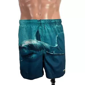Vintage 90s Polo Sport Ralph Lauren Badehose Herren Large Great White Shark RLX - Bild 1 von 9