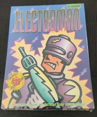 ELECTROMAN PC Version 3.5" HD Disk Monkey Business Rare Vintage 1994 IBM/Tandy - Image 1 of 4