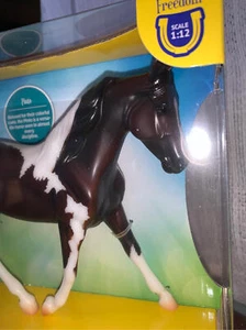 Breyer Model Horses Classic Size Black and White Pinto 2023 - Picture 1 of 3