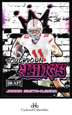 2023 Leaf Draft #97 Jaxon Smith-Njigba - Image 1 of 2