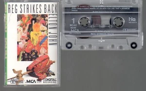Elton John Reg Strikes Back Cassette Tape Tested L@@K Scans Best Deal L@@K !! - Picture 1 of 2