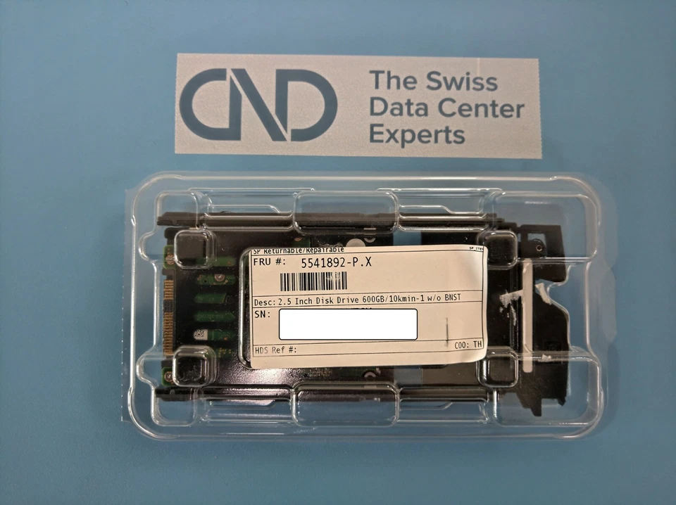 Hitachi HDS 5541892-P 600GB 10K SAS HDD new Bulk Part - Bild 1 von 1