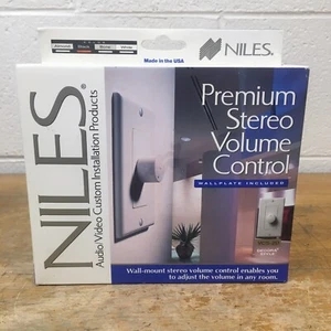NUEVO CONTROL DE VOLUMEN ESTÉREO PREMIUM NILES VCS-2D - Negro envío gratuito - Imagen 1 de 6