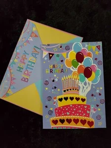 Einzelne Happy Birthday Grußkarten Karte Gruppe D - Bild 1 von 28
