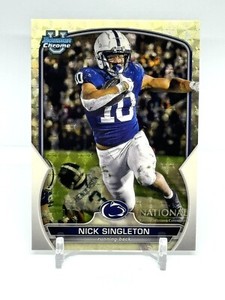 2023 Bowman University Chrome NSCC Nick Singleton Superfractor Refractor RC #1/1