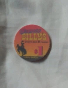 Ein $ Chip mehrfarbig von Bronco Billys Casino Cripple Creek Colorado  - Bild 1 von 7