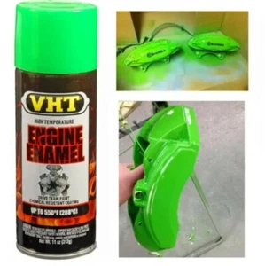 Lime Green Coating Spray Can Brake Caliper Engine Custom Ceramic Paint High Temp - Picture 1 of 6