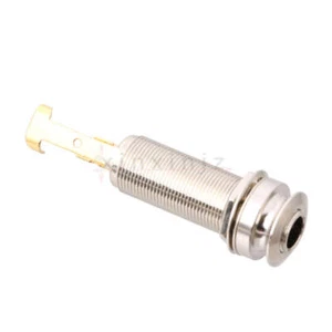 1/4" 6.35mm Copper Stereo End Pin Jack w/ wire clip for Guitar & Bass LYWS - Picture 1 of 4