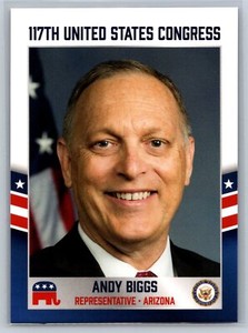 2021 Fascinating Cards 117th US Congress Andy Biggs Arizona GOP #113