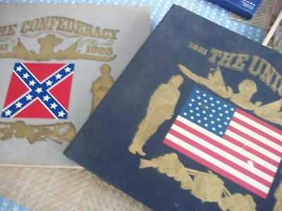 The Confederacy and The Union  1861-1865 (Books/LP's) 1965 Columbia Foto 1 de 4