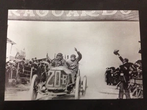 RIPRODUZIONE FOTO ALINARI FELICE NAZZARO SU FIAT 28/40 HP 12X18 cm 1907 (2) - Bild 1 von 1