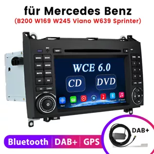 DAB+Included Autoradio GPS Mercedes A/B Klasse Sprinter Viano VW Crafter wince - Bild 1 von 13