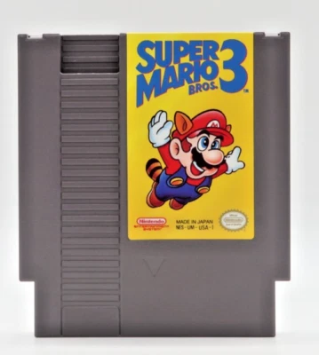 Super Mario Bros. 3 (Nintendo NES, 1990) NES-UM-USA-1 Used - Image 1 of 2