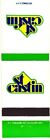 St Castin Logo Advertisement Vintage Matchbook Cover