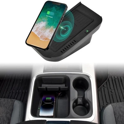 Cargador inalámbrico de coche KEWISAUTO para Dodge Ram 1500, consola central carga pa... Foto 1 de 4