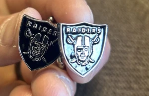Oakland Raiders Manschettenknöpfe NFL Football - Bild 1 von 6