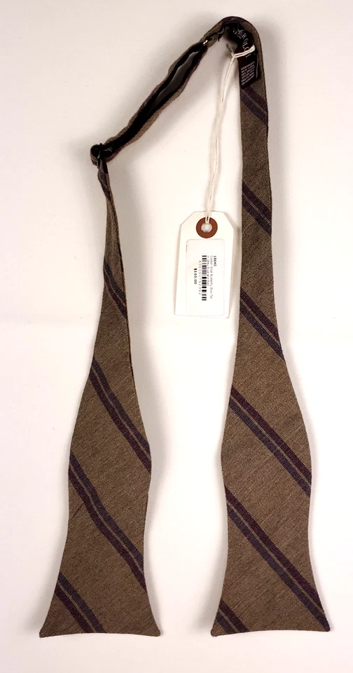 Pajarita Alexander Olch Gris Azul Rojo Marrón Algodón Inglés Lana Adultos Nueva con Etiquetas Foto 1 de 4