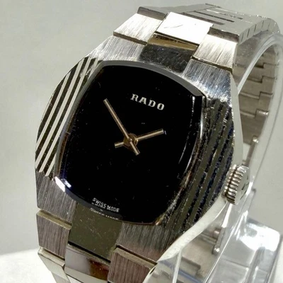 Reloj Automático Rado 305.3125.2 Esfera Azul Vintage 38mm Usado Foto 1 de 4