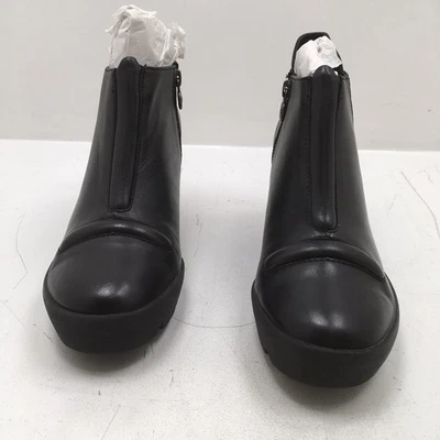 Botines Max Studio Zest negros con cremallera lateral talla 8M (funcionan pequeños-más cerca de 6M), nuevos en caja Foto 1 de 4