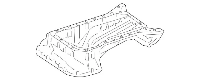 Cacerola de aceite original Mercedes-Benz 273-014-22-02 Foto 1 de 1