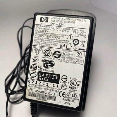 Adaptador de corriente para impresora HP AC/DC 0957-2242 - 32V 625mA Foto 1 de 4