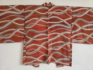 Japanische Seide KIMONO Jacke, Haori, Kimono Jacke, kostenloser Versand 90 - Bild 1 von 13