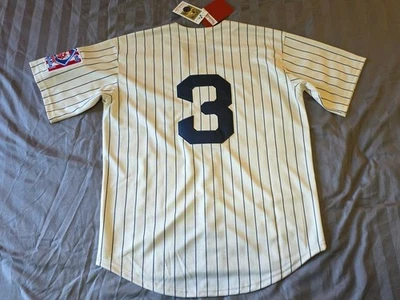 Camiseta Mitchell And Ness 1935 Aniversario Dorado L de los Yankees de Nueva York Babe Ruth Foto 1 de 4