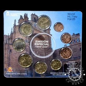 2025 - Cartera Oficial Euro - Mint Set BU - ESPAÑA (WMF Berlín) - Picture 1 of 2