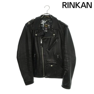 Shot x Sofnet SOPHNET SOPH-156175 One Star Double Riders Leather Jacket Used fb8 - Picture 1 of 4