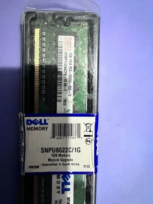 Memoria RAM de escritorio Hynix 1 GB DIMM DDR2 667 MHz PC2-5300U (HYMP112U64CP8-Y5 AB) Foto 1 de 4