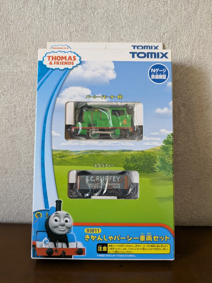 Tomix N-Gauge 93811 Thomas & Frend's Percy the Small Engine Set - Scruffey - Image 1 of 4