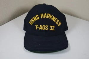 Vintage USNS HARKNESST-AGS 32 Hat Cap - Picture 1 of 2