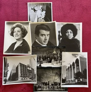 1960s NY METROPOLITAN OPERA HOUSE ARCHIVE & PRESS PHOTOS SINGERS & OPERA SCENES - Picture 1 of 17