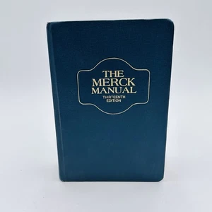 The Merck Manual by Robert Berkow - Thirteenth Edition. Hardcover 1977 Vintage - Imagen 1 de 11
