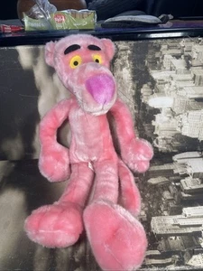Vtg Pink Panther United Artist Soft Plush Toy Approx 26" Head to Toe - Picture 1 of 2