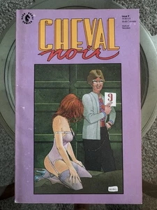 Cheval Noir #9 • Dark Horse 1990 • Cubierta Moebius • ¡Póster adjunto en el interior! - Imagen 1 de 3