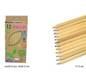 X Lot 12 Pièces Crayons Couleurs Enfants École Dessin Idea - Photo 1/1