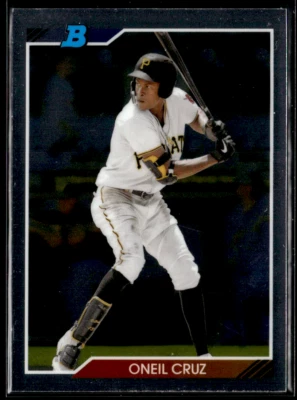 2020 Bowman Heritage Chrome #92CP-OC Oneill Cruz Pirates  - Image 1 of 2