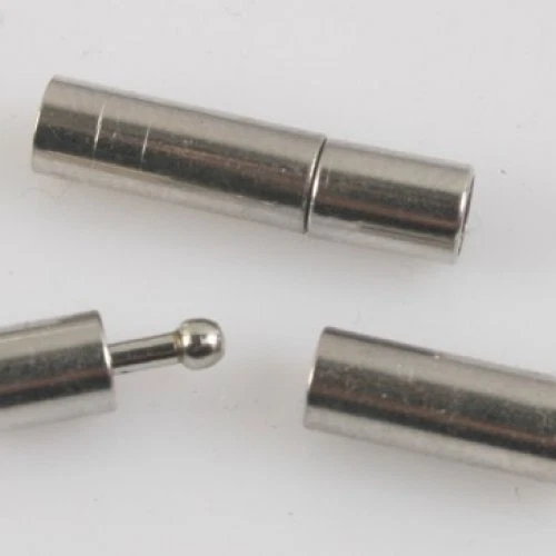 30 juegos de broche de cadena color K blanco H0697-1 Foto 1 de 1