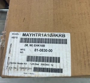 MAYHTR1A10BKRB Kit Calore Elettrico 10kW per Movimentatori Aria Multi Velocità Ameristar - Foto 1 di 3